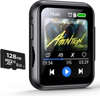 Mini lecteur MP3 audio vidéo avec caméra USB, écran tactile numérique, écouteurs