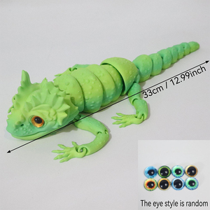 Giocattoli di animali dinamici flessibili a forma di lucertola stampati in 3D, giocattoli completamente articolati per adulti, giocattoli antistress per autismo e ADHD - Product Image 5