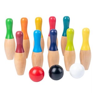 <span class=keywords><strong>Jeu</strong></span> <span class=keywords><strong>de</strong></span> <span class=keywords><strong>quilles</strong></span> en bois pour enfants, jouet éducatif <span class=keywords><strong>de</strong></span> sport pour l'intérieur et l'extérieur avec <span class=keywords><strong>quilles</strong></span> et boules - Product Image 5