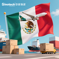 Transitaire logistique rapide DDP le moins cher avec le meilleur service Chine vers Mexique Expédition de fret maritime porte à porte