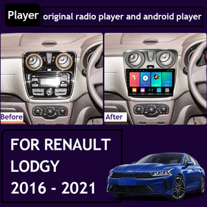 Car Radio for Renault Lodgy Dacia Dokker 2016-2021 4G WIFI Multimedia Video Player GPS Navigation Carplay <strong>Android</strong> Auto Stereo - Product Image 2