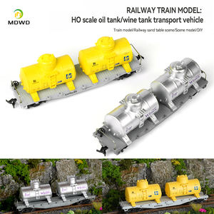Modelo de Vehículo de Transporte de <span class=keywords><strong>Doble</strong></span> Tubo de 40 Pies, Material para Maquetas de Trenes, Mesa de Arena, Paisaje en Miniatura - Product Image 1