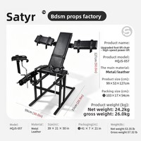 Fauteuil de Contrainte BDSM Multifonctionnel Vibrant Type Canon Haute Vitesse, Couleurs Personnalisables, Sûr, Vente en Gros