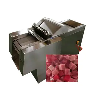 Pequeno peso carne porco cortador ganso cubo corte máquina 3cm cuber