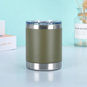 Gobelet isotherme à double paroi de 10 oz en acier inoxydable 304, tasse à café isolée, logo personnalisé pour les voyages, le bureau, la voiture - Product Image 6