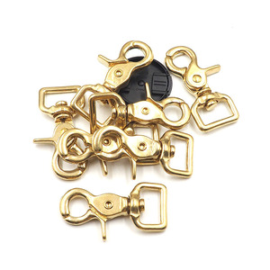 Bán buôn rắn brass xoay Snap Carabiner mùa xuân Snap hook - Product Image 2