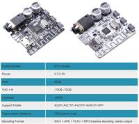 Module récepteur Audio BT 5.0, carte décodeur sans perte MP3, carte amplificateur de décodage de musique stéréo sans fil 3.7-5V