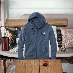 Unisex Zip-up Hoodies Tùy Chỉnh In Logo 300 Gram 100% Cotton Odm Thêu Quá Khổ Phù Hợp Với Phong Cách Châu Âu - Product Image 2