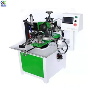 Ağaç İşleme testeresi bileme makinesi küçük CNC alaşımlı testere bıçağı otomatik salıncak kafa bileme makinesi