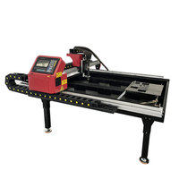 1530 escritorio CNC llama plasma máquina de corte de doble propósito F2100B controlador CNC
