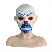 Accessoires de fête d'Halloween, nouveaux masques effrayants en latex importés, Batman, Dark Knight, Joker, voleur