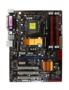 Placa Base AsusP5P43TD para Overclocking, Compatible con 775 Pines, RAM DDR3 de 16GB Máx., Almacenamiento SATA, Puertos PCI-Express - Product Image 1