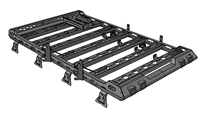 4x4 Dachträger aus Stahl – Universeller Auto-Gepäckträger für 4x4 Offroad-Fahrzeuge