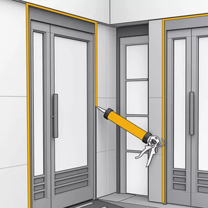 กาวซิลิโคนอะซิโตซีประสิทธิภาพสูง แห้งเร็ว กาวซิลิโคนชนิดกรด สำหรับซีลกระจก ตู้ปลา หน้าต่าง ประตู - Product Image 4