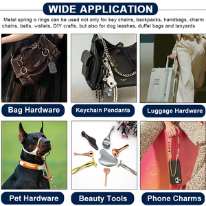 Fecho de Metal para Coleira de Cachorro com Personalização Rápida de Logotipo, Mosquetão Giratório Reforçado para Cordão e Guia de Cachorro - Product Image 5