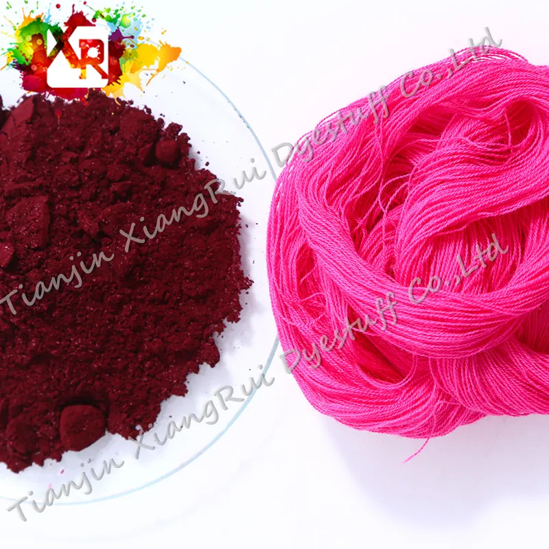 Direct red FR, direct red 227, rose color for textile, paper, leather