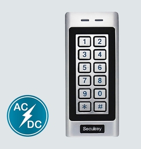 Secukey giá rẻ K4 Standalone không thấm nước Backlit kỹ thuật số bàn phím 13.56MHz Mifare IC RFID Đầu đọc thẻ kim loại cửa kiểm soát truy cập - Product Image 6