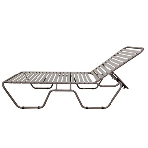Đầy màu sắc hồ bơi ngoài trời bên Sun Lounger với dây đeo <span class=keywords><strong>PVC</strong></span>, sôi động bãi biển Giường tắm nắng Chaise phòng chờ cho vườn và Patio - Product Image 1