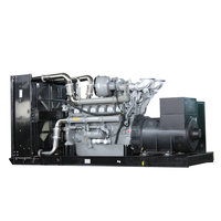 Groupe électrogène diesel AOSIF 500/1000/1500/2000 kVA avec alternateur sans balais, tête 1500 tr/min, 50 Hz, triphasé, monophasé, AVR