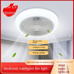 โคมไฟเพดาน LED ดีไซน์ทันสมัย พร้อมพัดลมในตัว สำหรับตกแต่งห้องนอนและโรงแรมอย่างหรูหรา - Product Image 3