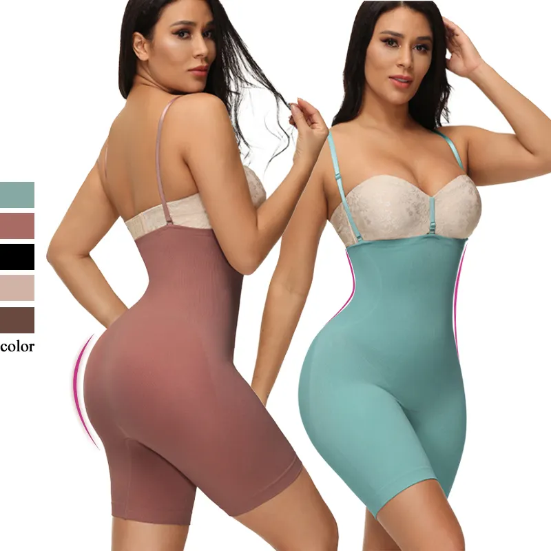 Gujia Fajas Colombianas Liposuction Spandex naylon yüksek sıkıştırma Post Op cerrahi giysi şekillendirici sahne 2 Shapewear kadınlar için