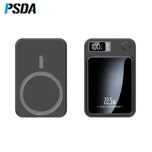 Psda 3D UV Phim hoạt hình Powerbank ngân hàng điện bên ngoài pin nhanh từ sạc không dây cho Iphone 14 15 Pro