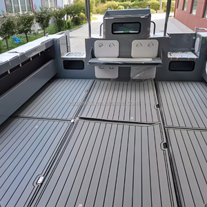 Bote de Pesca de Aleación de Aluminio Resistente, Bote Multifuncional con Cabina Central para Pesca y Recreación, Bote Pequeño de Aluminio para Pesca - Product Image 4