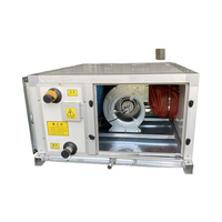 Système de refroidissement adiabatique intégré Refroidissement par eau pour une réfrigération et un échange de chaleur efficaces pour les unités de traitement d'air