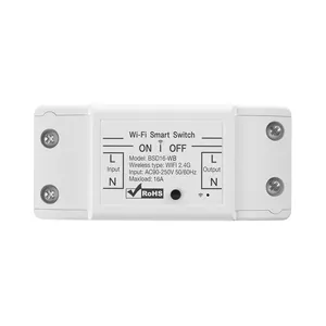 EWeLink 16A WiFi Smart Light Basic Smart Switch modulo fai da te interruttore automatico controllo APP Smart Home Light Switch funziona con Alexa