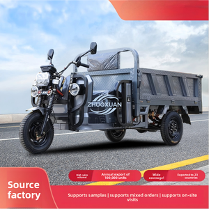 Tricycle cargo électrique à trois roues en gros, carrosserie ouverte, capacité de charge 200-300 kg, puissance 801-1000 W - Product Image 3