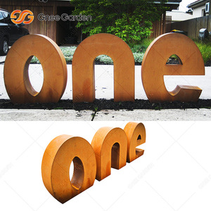 Corten Steel <b>Post</b> Office <b>Box</b> Mailbox Design <b>Wall</b> Hanging Decorative - Product Image 6