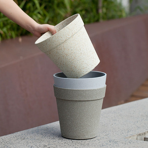 Pots de culture en plastique 4 pots de pépinière de 10 gallons Pots de semis de 68mm Jardinières d'extérieur hautes en résine - Product Image 3