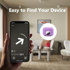 Coque en silicone anti-perte 2 en 1 compatible avec AirPod <span class=keywords><strong>Pro</strong></span> 2 et <span class=keywords><strong>AirTag</strong></span>, étui de protection anti-rayures avec lanière - Product Image 3