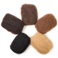 Cheveux vierges afro crépus en vrac grand paquet cheveux humains afro crépus en vrac pour dreadlock torsion tressage extensions de cheveux
