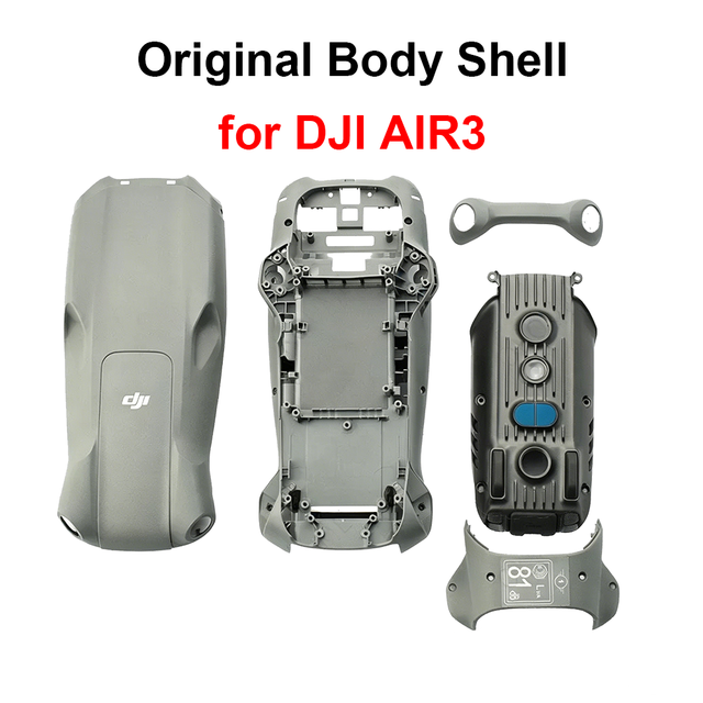 Original High Quality Plastic Replacement Upper Bottom Middle Frame Drone Repair Body Shell for DJI Air 3