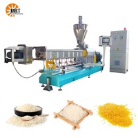 Machine de fabrication de riz instantané Machine de fabrication d'extrudeuse de riz instantané nutritionnel Ligne de production de riz nutritionnel