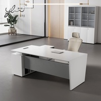 Scrivania da Ufficio Moderna a Prezzo Conveniente, Arredamento per Ufficio, Scrivania Direzionale per Manager e Personale