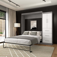 Direct usine Mobilier moderne de chambre à coucher avec rangement personnalisé lit Queen King Twin Lit escamotable et escamotable