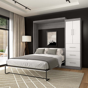 Directo de fábrica Almacenamiento moderno Personalizado Queen <span class=keywords><strong>King</strong></span> Twin <span class=keywords><strong>Size</strong></span> Muebles de dormitorio <span class=keywords><strong>Cama</strong></span> Murphy <span class=keywords><strong>Cama</strong></span> de pared plegable - Product Image 2