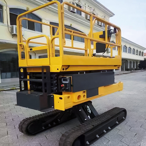 Plateforme élévatrice à ciseaux sur chenilles <span class=keywords><strong>de</strong></span> 10-14 m, plateforme <span class=keywords><strong>de</strong></span> travail aérien hydraulique mobile pour l'entretien des ponts et des tunnels - Product Image 2