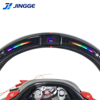 Pour BMW LED Volant en Fiber de Carbone le CS M3 G20 G21 G22 G30 G31 G80 F10 E60 Volant 2017-2024 Support Personnalisation