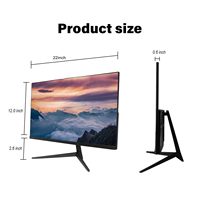 Monitor de Juegos LED de 22 Pulgadas, Gran Venta en China, Interfaz VGA, 99% SRGB, Resistente al Agua, Frecuencia de Actualización de 165 MHz, 4-5 ms