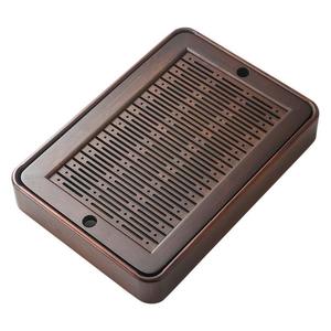 Nuevo tipo de exquisita bandeja pequeña para té de uso doméstico, mesa de té con almacenamiento de agua, mesa para preparar té para una sola persona, juego de té Kung Fu - Product Image 4