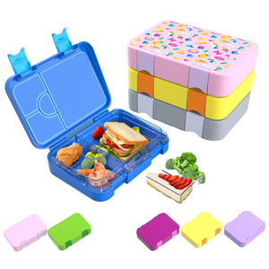 Boîte à lunch en tritan de qualité supérieure avec compartiment personnalisé <span class=keywords><strong>Bento</strong></span> Go to Easy Locheras pour l'école - Product Image 6