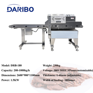 Coupeur de tranches de viande multifonctionnel Trancheur de bœuf cuit Machine à couper le poulet congelé pour l'usine - Product Image 2