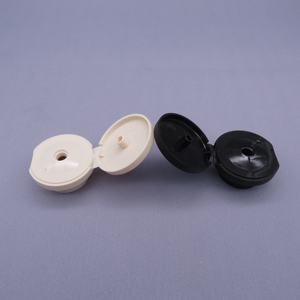 24mm PP vis de fermeture couvercle lisse bouchons en plastique capuchon rabattable pour claire - Product Image 4