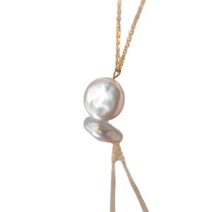 Collar de Perlas de Agua Dulce Natural, Cadena de Clavícula con Perlas Planas, Simple, Hermoso y Versátil, Colección de Verano - Product Image 5