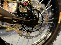 Kit d'adaptation d'étrier de frein arrière Surron Ultra Bee LBX Talaria MX4 XXX CNC en aluminium 7075 haute performance pour moto électrique tout-terrain