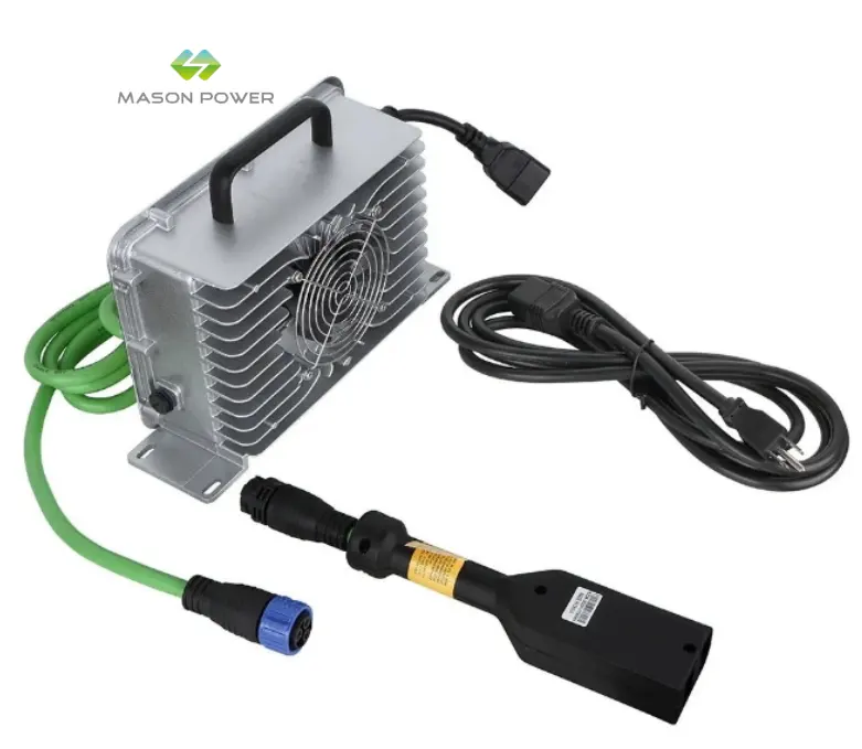 Intelligent 3.3kw Bicycle Ebike Boat Marine Electric Patrol Golf Cart 2000W Smart Battery Charger