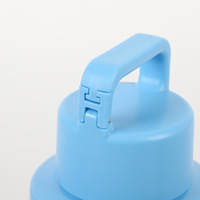 Bouteille d'eau pour chien avec récipient pour nourriture 3 en 1, logo de marque personnalisé, laser, accessoires de voyage de luxe pour chien, bouteille d'eau portable pour animaux de compagnie